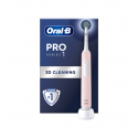 Oral-B | Pro Series 1 Cross Action | Elektrinis dantų šepetėlis | Įkraunamas | Suaugusiems | Rožinė | Šepetėlių skaičius galvutė