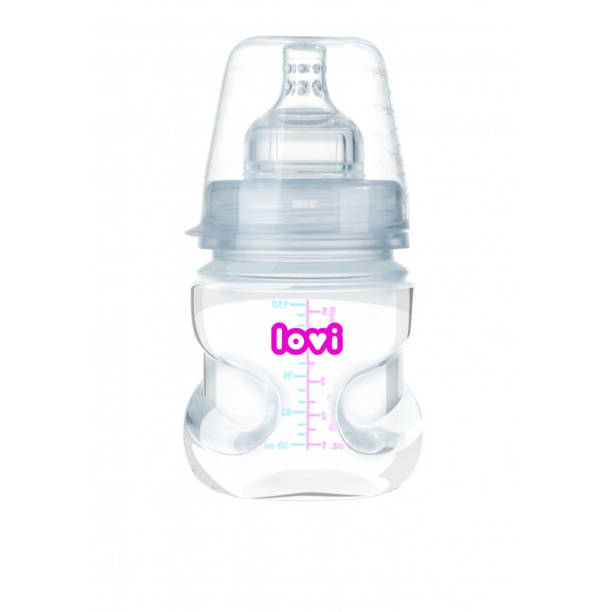LOVI buteliukas plačiu kakliuku PP Super vent 150ml 21/564 – 2