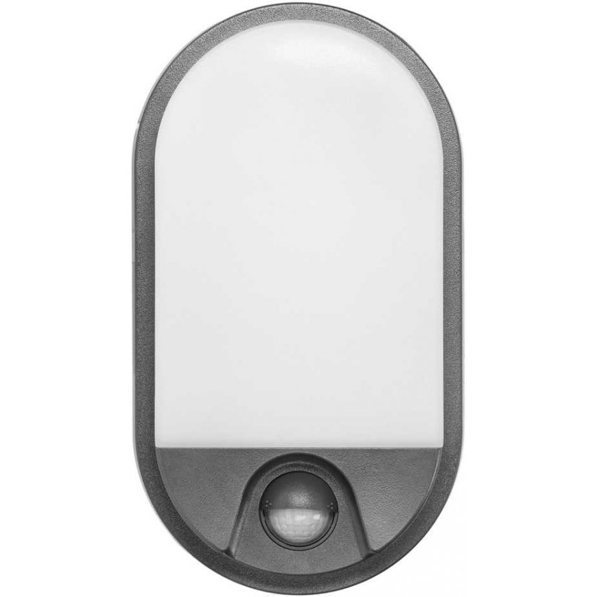 Wall light Orno NEFRYT LED 10W, garden light with PIR motion sensor, 800lm, IP54, 4000K, gray – 3
