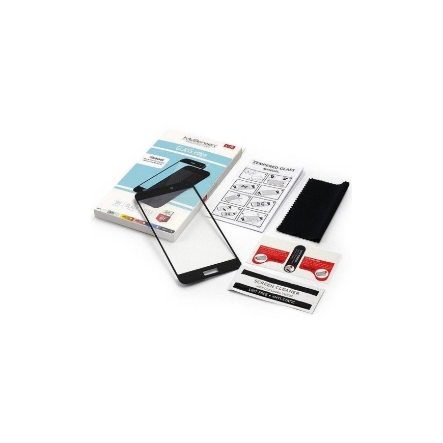 MyScreen Diamond Glass Lite Edge Full Glue Black do Samsung Galaxy A12/M12 – 2