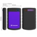 Transcend StoreJet 25H3P (USB 3.0), 2TB внешний жесткий диск Черный, Пурпурный
