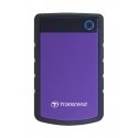 Transcend StoreJet 25H3P (USB 3.0), 2TB внешний жесткий диск Черный, Пурпурный