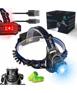 EXTRALINK SMARTLIFE LATARKA CZOLOWA HEADLIGHT LED EFL-057 LOKI USB-PORT