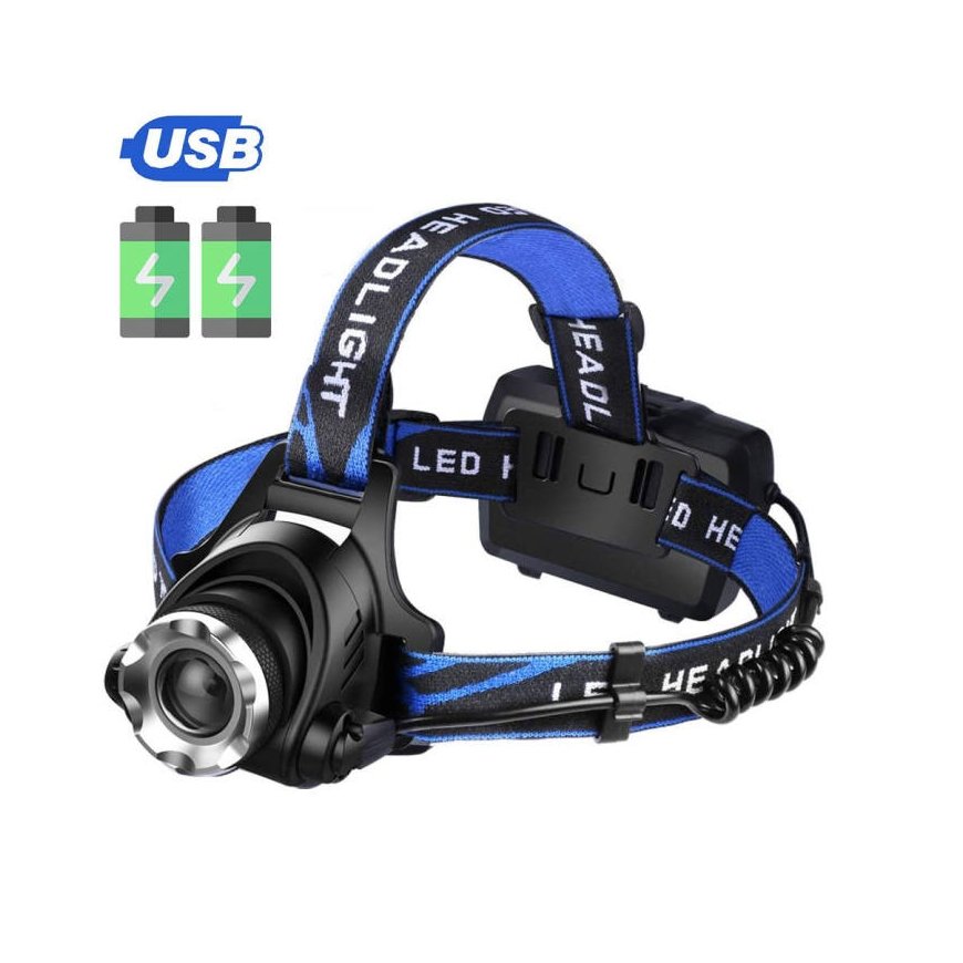 EXTRALINK SMARTLIFE LATARKA CZOLOWA HEADLIGHT LED EFL-057 LOKI USB-PORT – 2