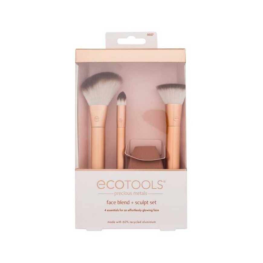 EcoTools Precious Metals Face Blend + Sculpt Set for women, 1 pc