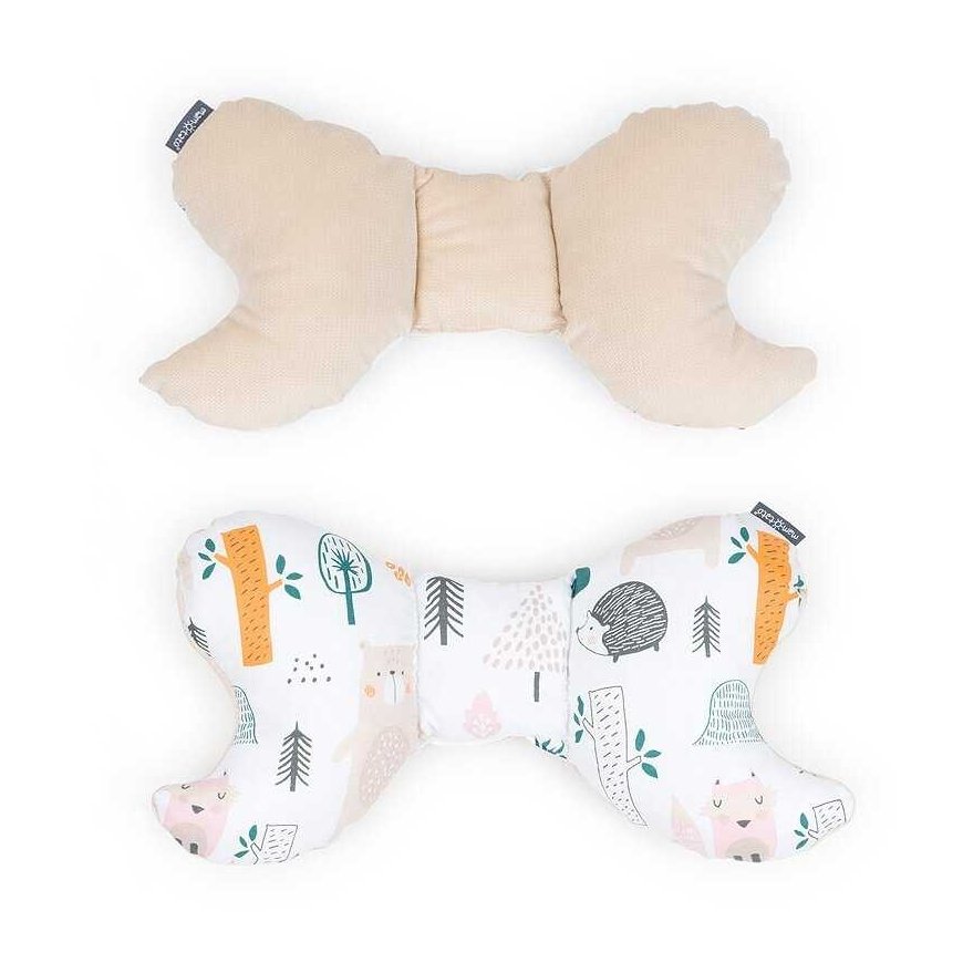 MamoTato pillow for the stroller, forest, cream