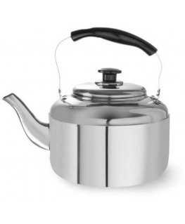 Stainless steel kettle with lid 6l - Hendi 624302