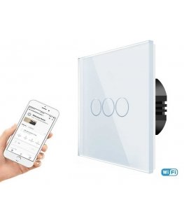 Spring Tripolis sensor switch, remote control (WIFI), White