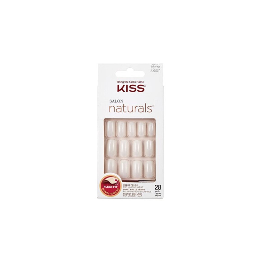 Kiss My Face 65996 Salon Naturals Nails ( 28 ks ) - Přírodní nehty vhodné pro lakování