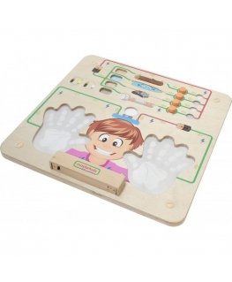 Educational board conducting an experiment Masterkidz