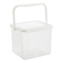 Box with lid Infinity Recycled 11L 36x27x14cm white Box with lid Infinity Recycled 11L 36x27x14cm white