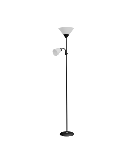 Orno Floor lamp URLAR, 175 cm, max. 25 W E27, max. 25 W E14, black