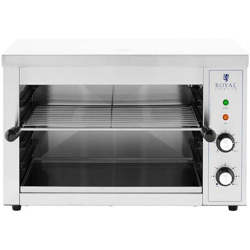 Toaster Royal Catering Oven toaster salamander do zapiekanek tostów 50-300 C 3000 W – 4