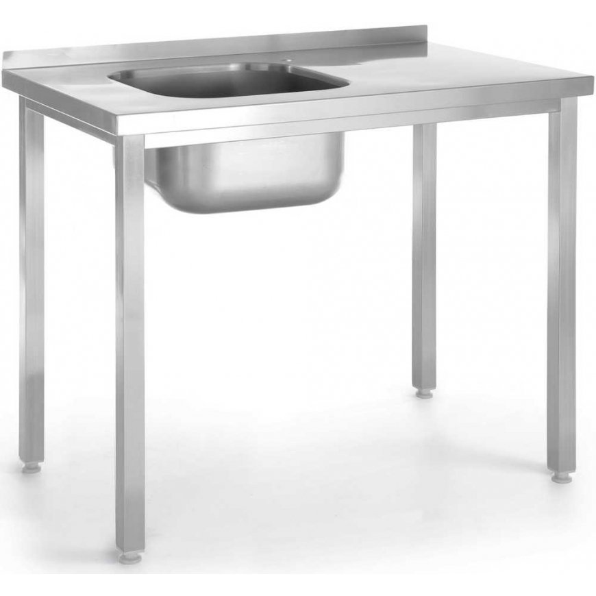 Hendi Single bowl left basin sink