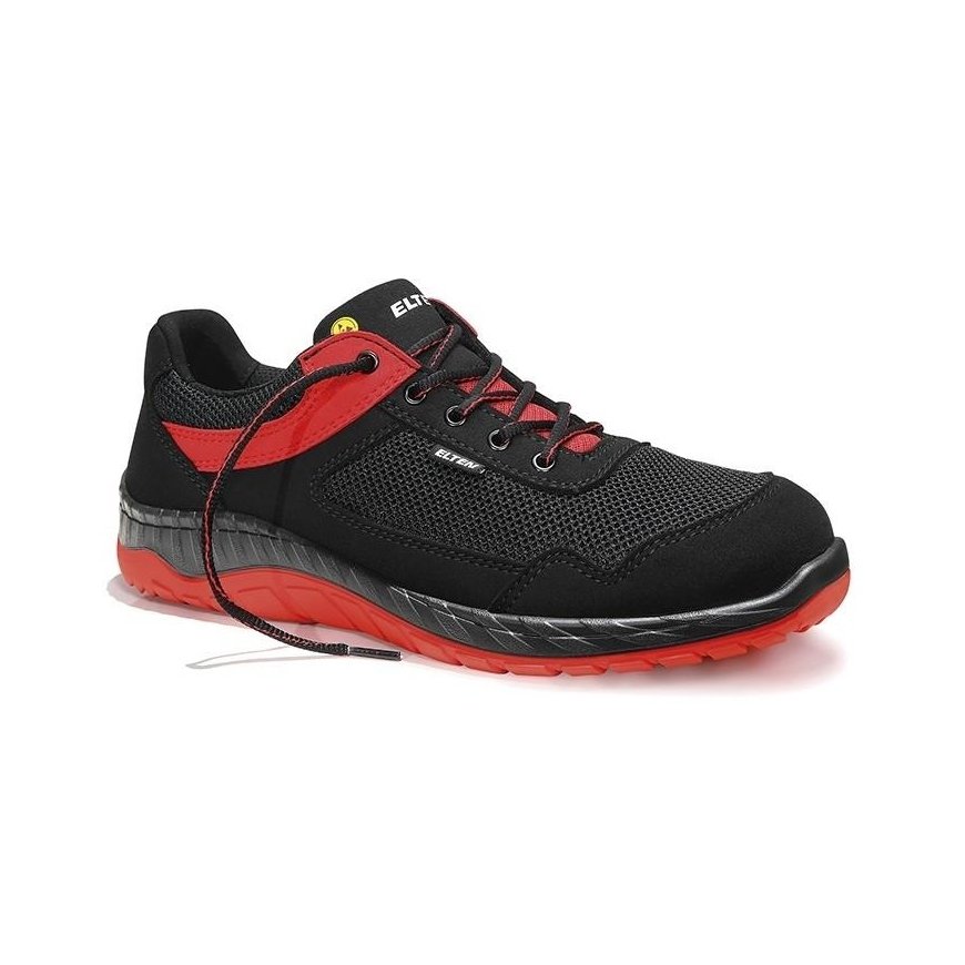 Shoes ELTEN Lonny Red Low S1P SR, black/red 44 – 3