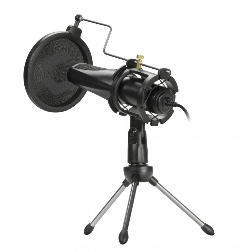 SPEEDLINK AUDIS Black Table microphone – 2