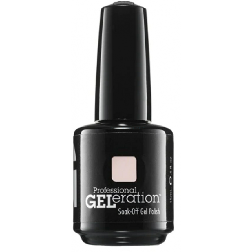 Jessica Jessica, Geleration spalvos, pusiau ilgalaikis nagų lakas, GEL-1128, Bare It All, 15 ml moterims