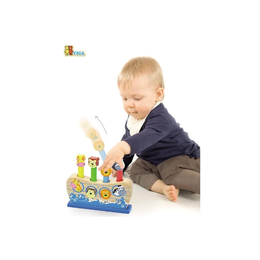 Puzzle Noah L2 Viga 50041 wooden educational game – 2