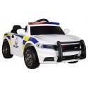 Lean Cars Double electric car for children Police, white Lean Cars Double electric car for children Police, white