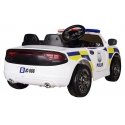 Lean Cars Double electric car for children Police, white Lean Cars Double electric car for children Police, white