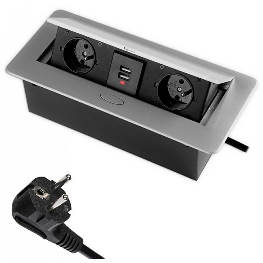 Spacetronik SPS-D24S slot tabletop opening