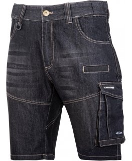 Lahti Pro Short Jeans, Black Stretch, Reinforced, "2xl", ce, lahti