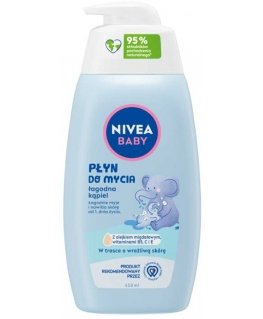 Nivea Baby wash liquid, gentle bath, 450 ml