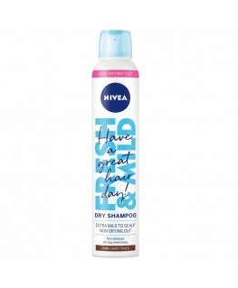 Nivea Fresh Revive dry shampoo 3in1 dark 200ml
