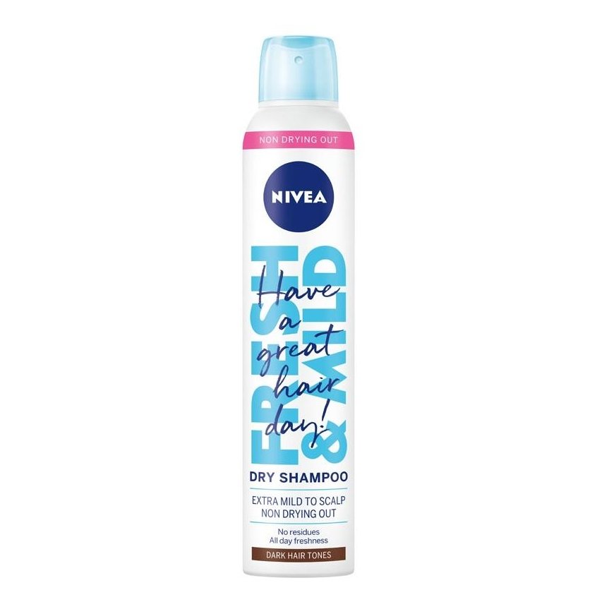 Nivea Fresh Revive dry shampoo 3in1 dark 200ml