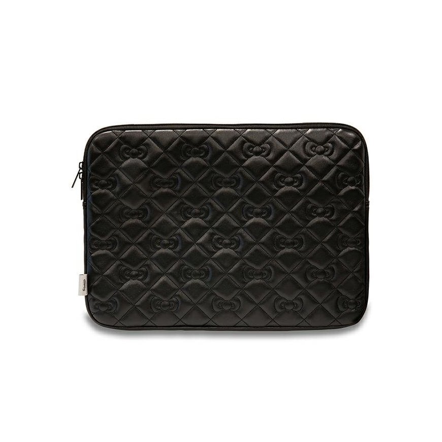 Hello Kitty Sleeve HKCSZPEKHBPK 14" czarny|black Zip PU Quilted – 2