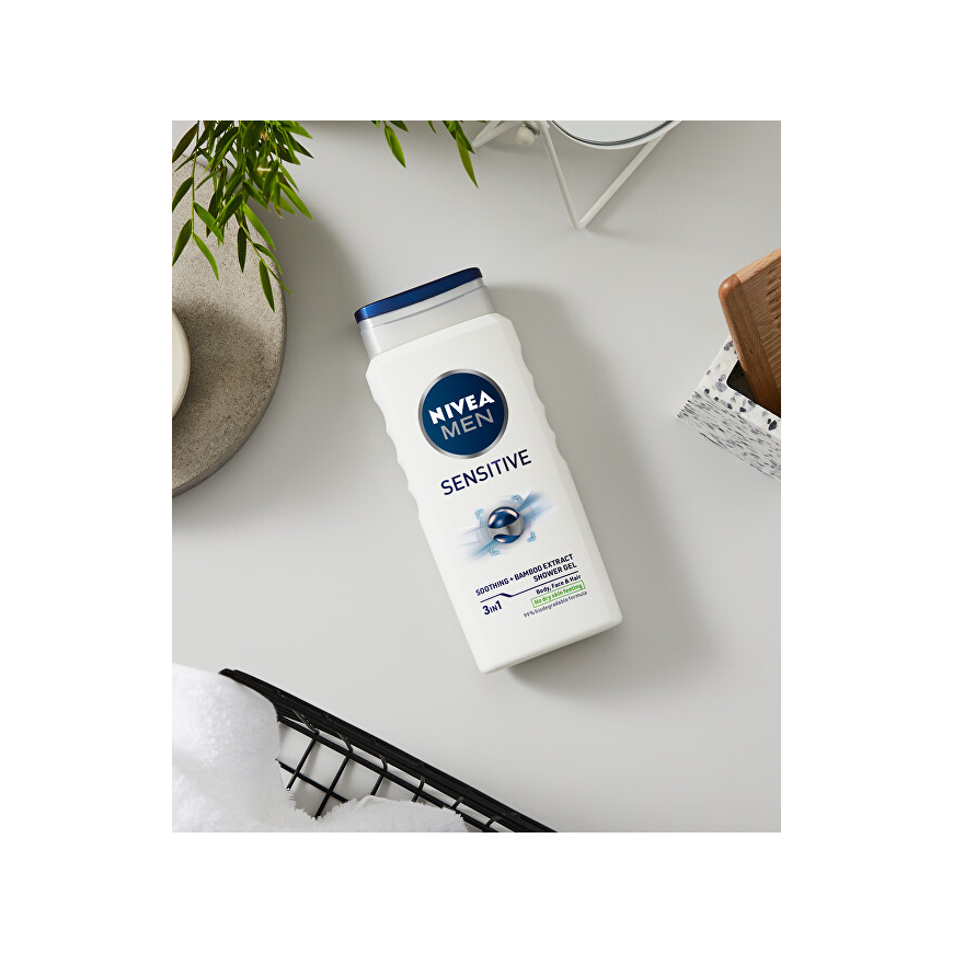 Nivea Men Sensitive Shower gel (2 x 500 ml)