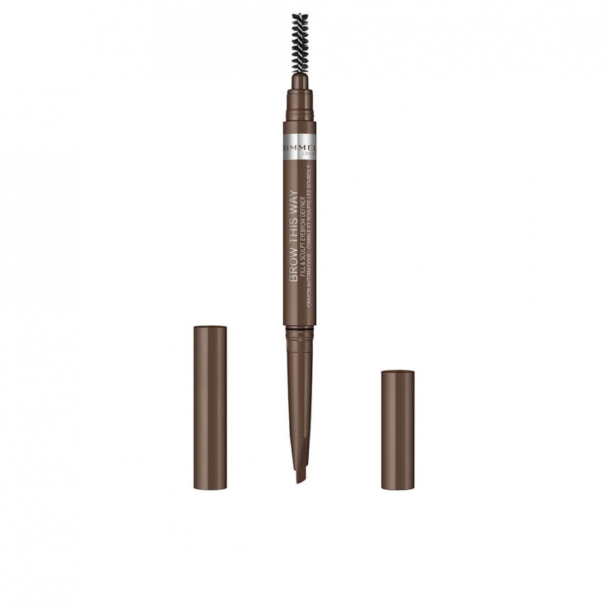 Rimmel London Brow This Way Lápiz De Cejas 04-Soft Black 0.25g