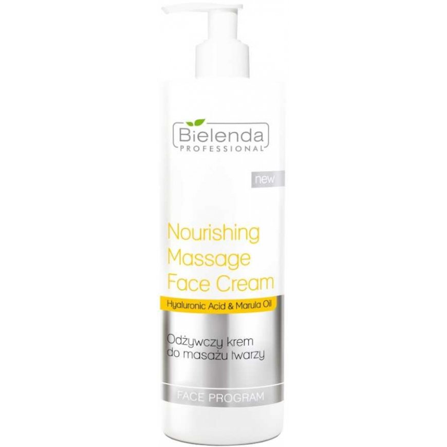 Bielenda Professional Face Program maitinamasis veido masažo kremas 500ml