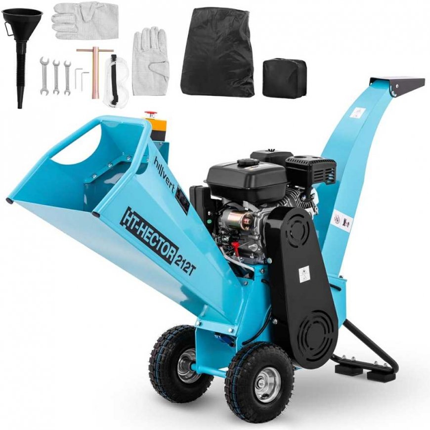 Hillvert Shredder, shredder, brush cutter, petrol