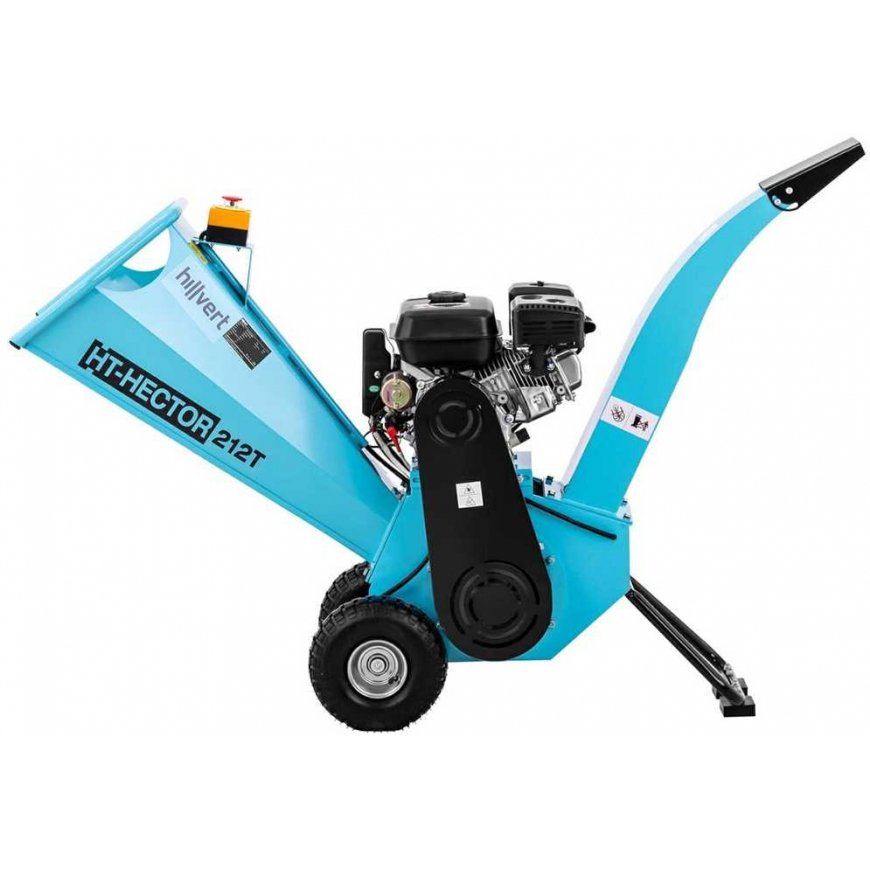 Hillvert Shredder, shredder, brush cutter, petrol mobile, dia. 8 cm 7 hp – 5