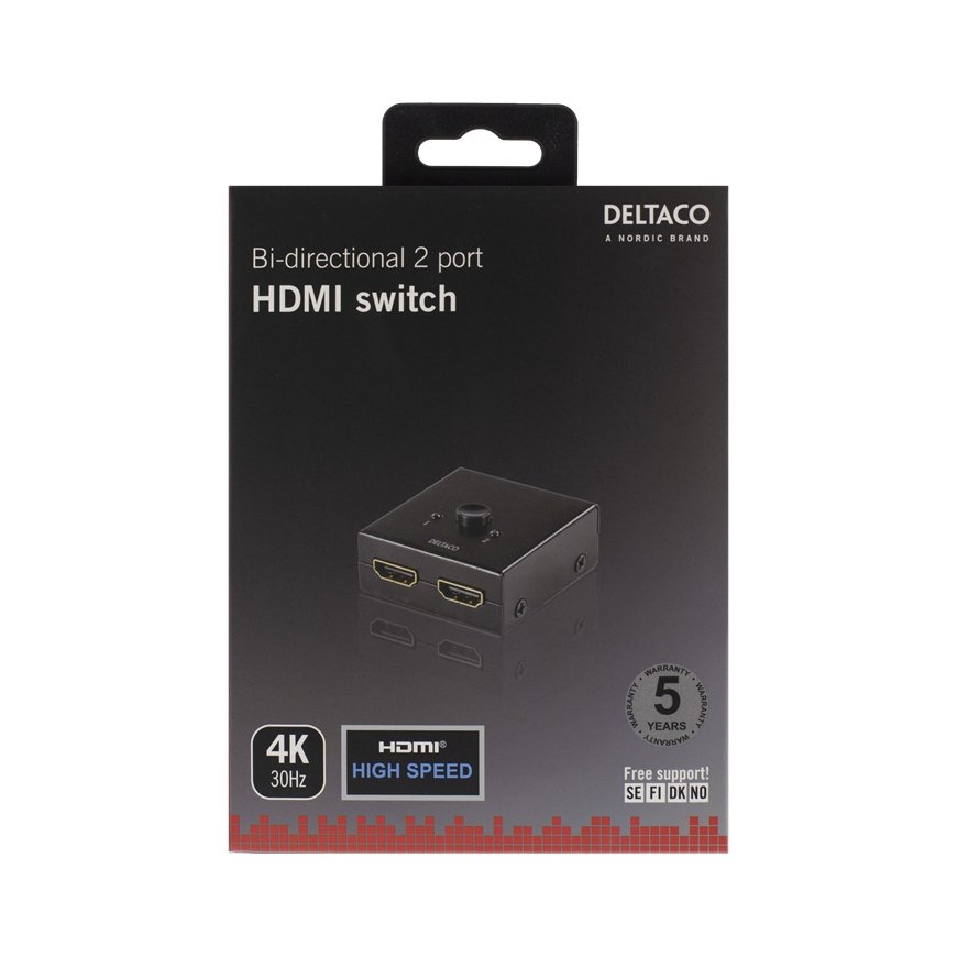 Deltaco HDMI-7017 videojagur – 3