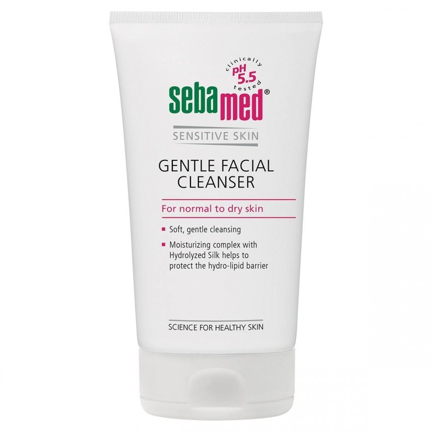 Sebamed Gentle Facial Valiklis švelnus veido valymo gelis 150ml