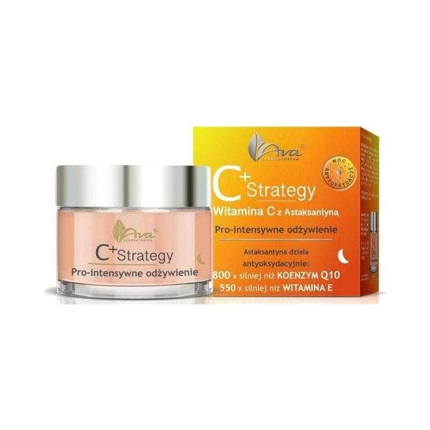 Ava Laboratorium C+ Strategy naktinis veido kremas Pro-intensive nourishment 50ml – 2