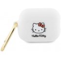 Hello Kitty Silicone 3D Kitty Head dėklas, skirtas AirPods Pro 2 (2022/2023) - baltas