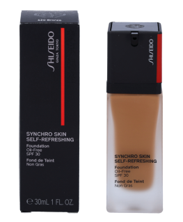 Shiseido Synchro Skin Self-Refreshing Foundation Spf30 420 Bronze, 30 ml