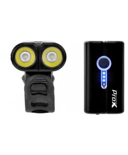 Priekinė lempa ProX Merak 500Lm USB