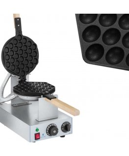 Waffle bubble waffle maker 1415W Royal Catering RCWM-1400-B