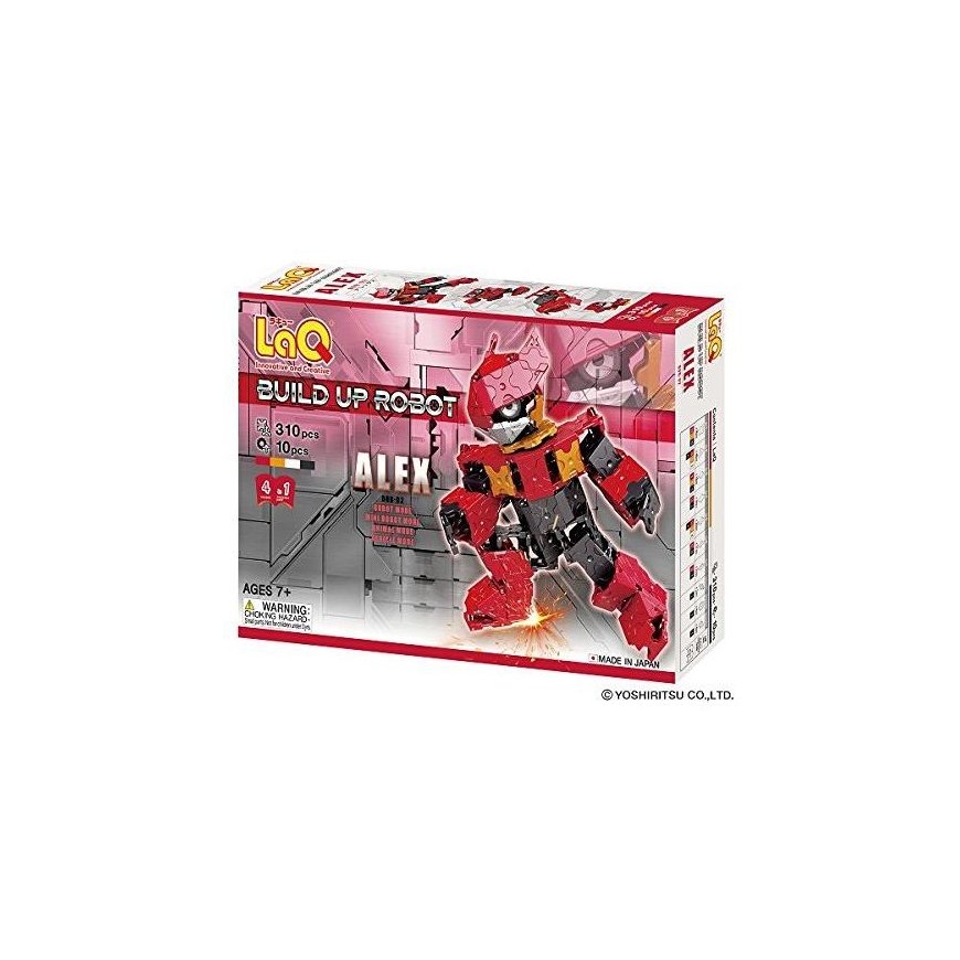 LaQ Constructor Japanese Buildup Robot ALEX