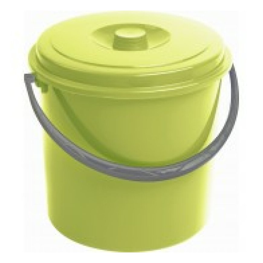 Bucket with lid 10L green – 2
