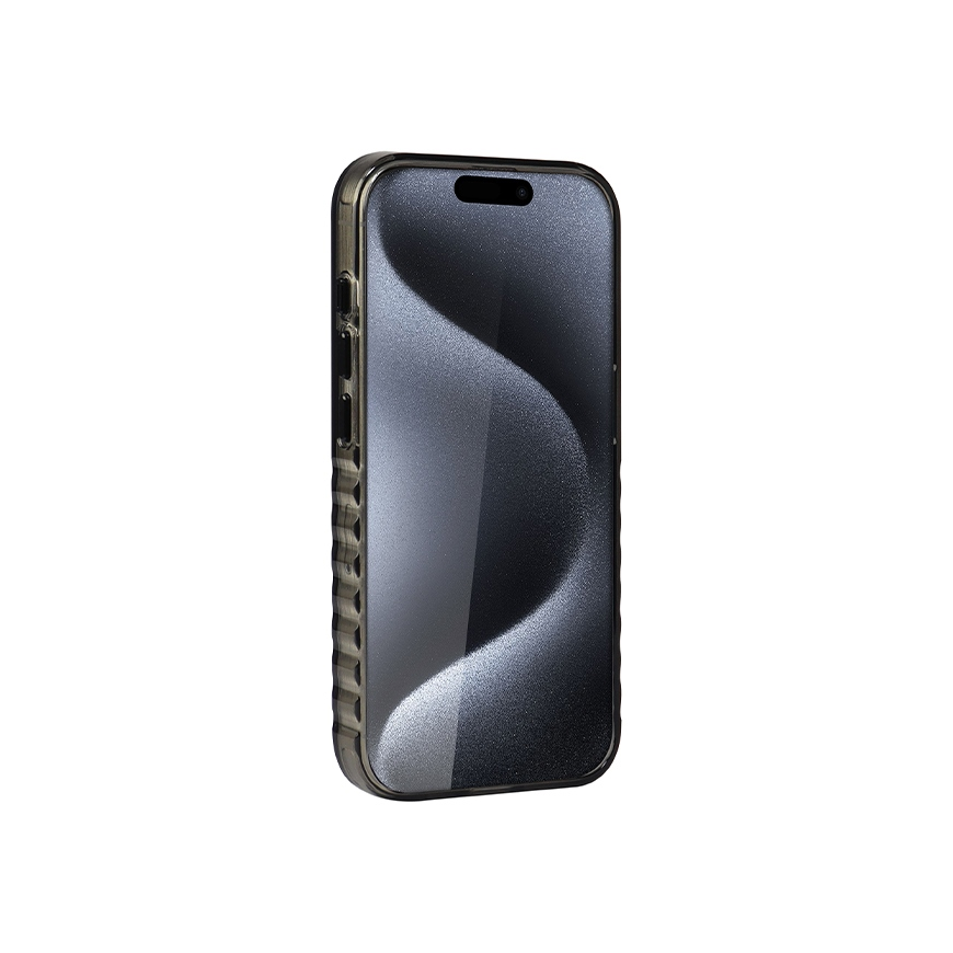 Dėklas Audi IML Big Logo MagSafe Case iPhone 15 Pro Max 6.7" juoda/juodas hardcase AU-IMLMIP15PM-Q5/D2-BK – 3