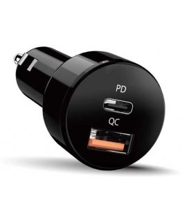 Car charger Genius 36W, 2-port, USB-C, USB-A, PD-36AC-Car