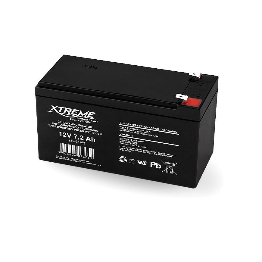 BLOW 82-319 XTREME Rechargeable battery 12V 7.2Ah – 2