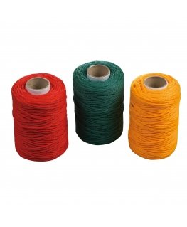 Mega 60996 Universalus špagatas 100m, skersmuo 2mm, 3 vnt. įvairių spalvų