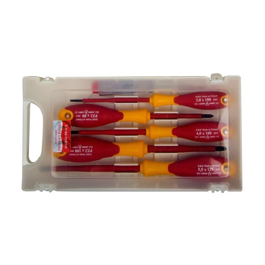 Nenurodyta Screwdriver set Mega 6pcs 10598