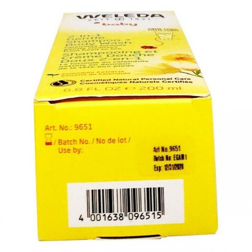 Weleda Vaikiškas Šampūnas, 200 ml – 4